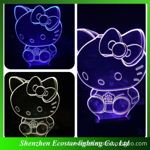 Cheap 3D Light Wholesale Multi-color 3D LED Night Light